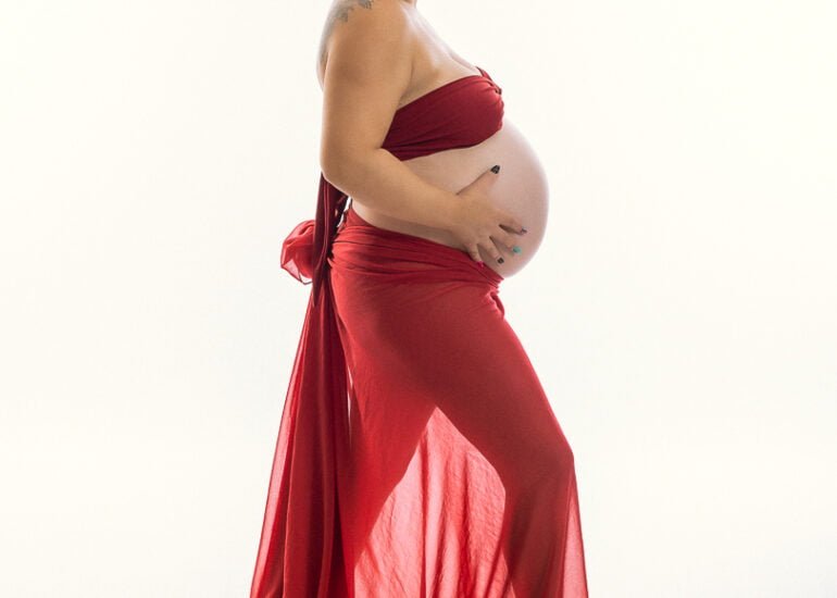 Shooting photo grossesse au pays Basque