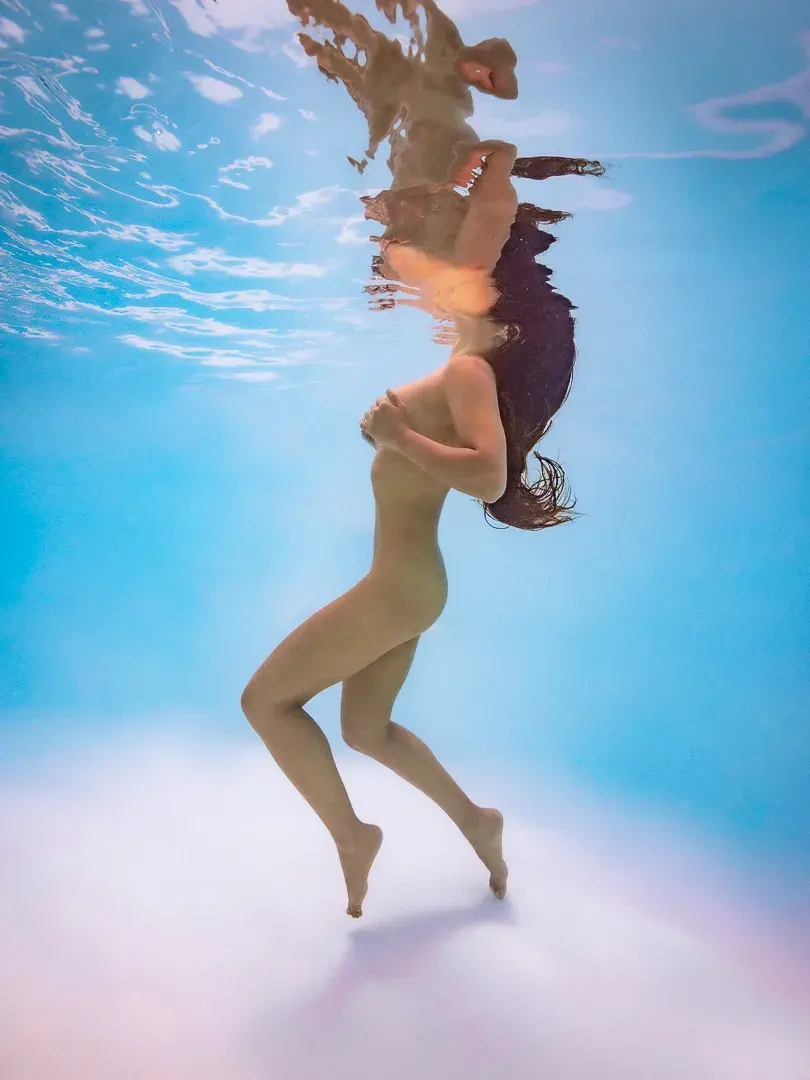 Portrait aquatique underwater Mérignac Bordeaux