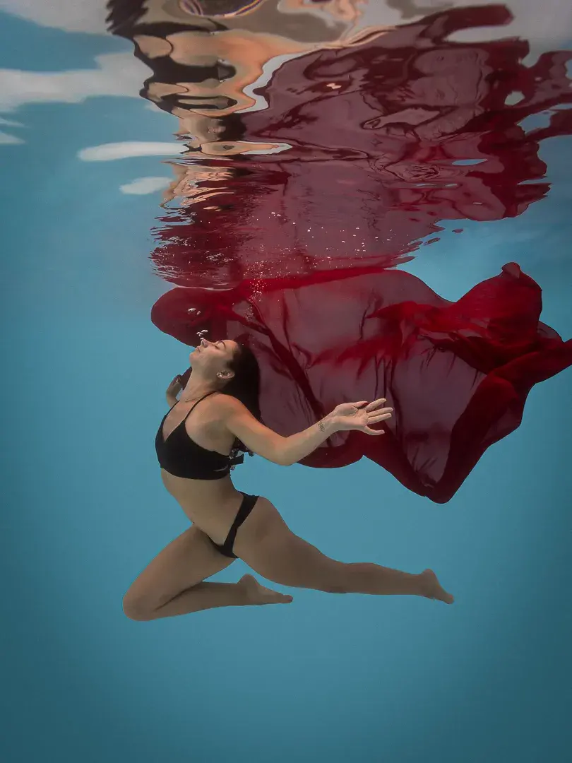 Portrait aquatique underwater Bordeaux Gironde